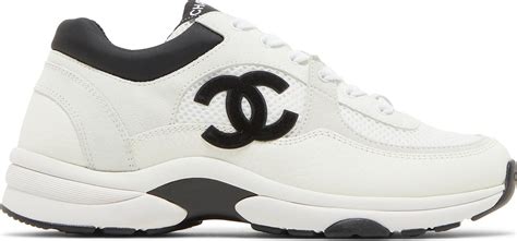 chanel g38299|Buy Chanel Wmns CC Logo Sneaker 'White Black' .